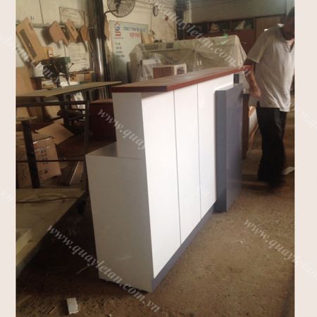 Quầy Lễ Tân Cao Sơn QLTC S51